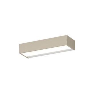 Top-Light Applique classico top light bios 1213 30 dm led switch 1320lm diffusore alluminio illuminazione modulo integrato, finitura metallo sabbia