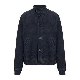 Zadig&Voltaire Chaqueta de ante Lonni - Jackets - Hombre - Azul - XL