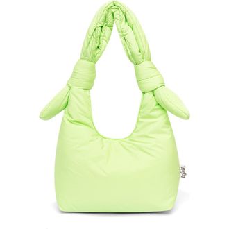 Lefrik Biwa Puffy Mini Bag in Lime at Nordstrom