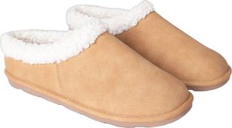 Animal Gender Inclusive Borg Lined Slippers in Beige at Nordstrom, Size 10