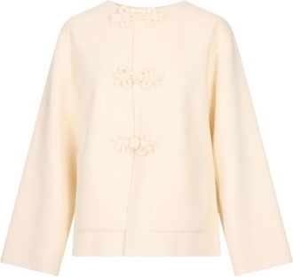 P.A.R.O.S.H. Light Jassen - Dames - Zomerjassen - Wit - S - Jassen