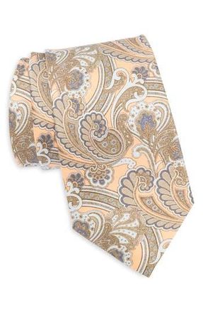 Robert Graham Paisley Silk Tie in Orange at Nordstrom Rack