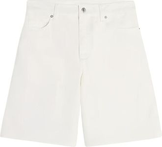 Maison Kitsun&eacute; Pantaloncini in cotone denim Maison Kitsune