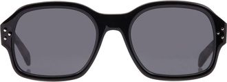 Celine Smoke Square Mens Sunglasses CL40266U 01A 53