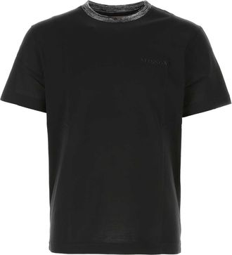 Missoni Black Cotton T Shirt