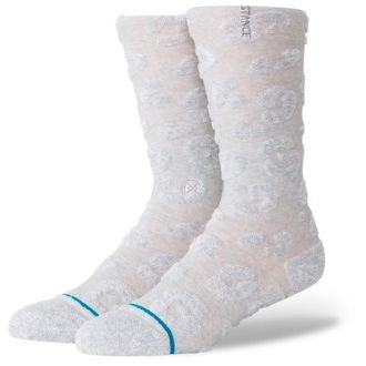 Stance Terry Cheetah Crew Multifunktionssocken f&uuml;r Damen | grau