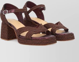 Castaner metallic sandals
