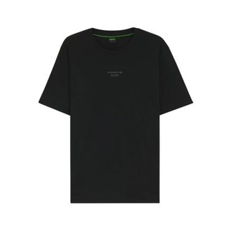 HUGO BOSS Hugo, T-Shirts, male, Black, Size: 2XL T-shirt