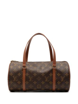 Louis Vuitton 1997 Papillon 30 handtas met monogram - Bruin