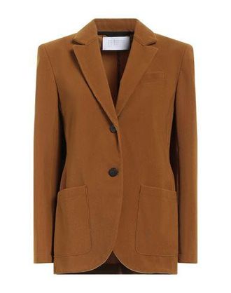 スーツ HARRIS WHARF LONDON Women Suit Jackets A3502MTETE01 Brown Women's Harris Wharf London Women's Suits - up to −84