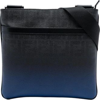 Fendi Pre-owned Cross Body Bags, female, Black, Size: ONE SIZE Pre-owned Textured Crossbody Bag