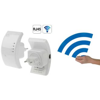 Trade Shop Trade Shop - Amplificatore Wifi Repeater 300 Mbps Ripetitore Wifi Range Extender Lan Rete
