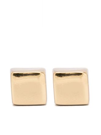 Eddie Borgo mini Cube earrings - Goud