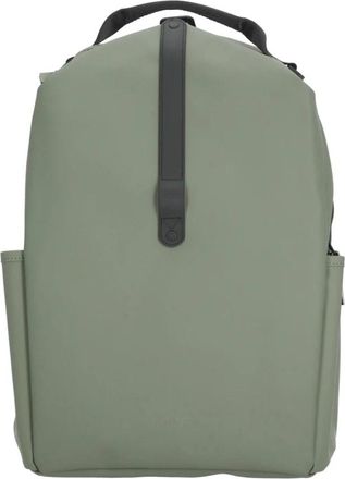 Rains Clip Front Backpack - Heren - Rugzakken - Groen - ONE Size - Polyester - Tassen