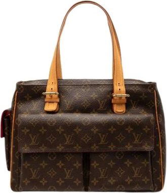 Louis Vuitton Pre-owned Handbags, female, Brown, Size: ONE SIZE Pre-owned Multipli-Cite