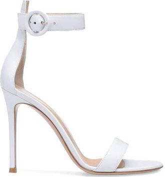Gianvito Rossi Portofino 105 Sandals in White at Nordstrom, Size 36.5