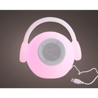 Jardideco Jardideco - Altavoz Led Que Cambia De Color Al Aire Libre