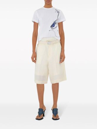 Burberry 100% Katoenen T-shirt