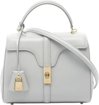 Celine Borsa tote piccola in pelle anni 2010 - Grigio