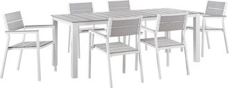 ModWay Outdoor Maine 7Pc Outdoor Patio Dining Set