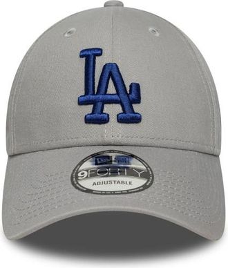 New Era Grey 9FORTY Logo Baseball Hat
