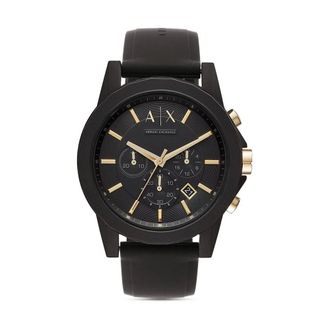 A|X Armani Exchange Heren, Accessoires, Zwart, Maat: ONE Size