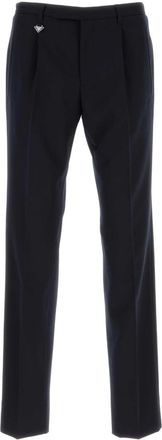 Prada Middernachtblauwe Wolbroek