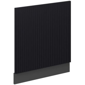 Vicco Panel Frontal Fame-line, Rayas Negras, 60 Cm Sin Encimera