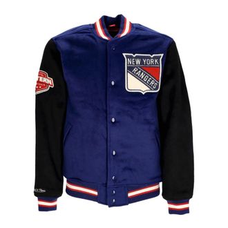 Mitchell & Ness NHL Team Legacy Varsity Jacket - Heren - Bomber jackets - Veelkleurig - XL - Wol - Jassen