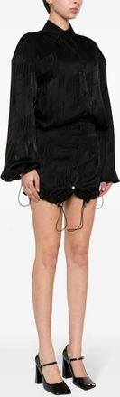 The Attico Logo Mini Jurk