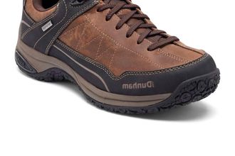 Dunham Mens Cloud Plus Waterproof Lace-Up Trekker Shoe In Brown
