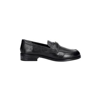 Twinset Schoenen, Dames, Zwart, 37 EU, Leer, Loafers