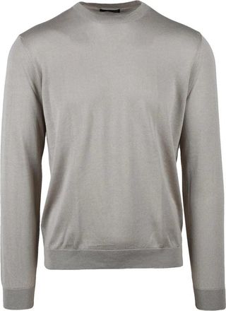 BATURO Crew Neck Sweater - Beige