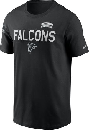 Nike Atlanta Falcons Salute to Service Sideline Nike Mens Dri-FIT NFL T-Shirt in Black | 02ET00AA22-NKC