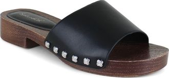 Splendid Mila Slide Sandal in Black at Nordstrom Rack, Size 7.5