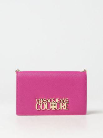 Versace Jeans Couture mini wallet bag in saffiano synthetic leather