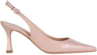 Roberto Festa Milano Nude leren slingback pumps - Dames - Pumps - Beige - 40 EU - Leer - Schoenen
