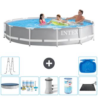 Intex Piscina Prism Frame Redonda - 366x76 Cm - 7-piezas S31914