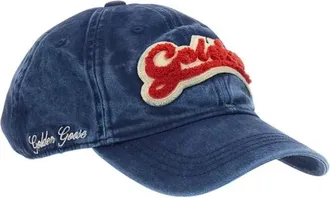 Golden Goose Cappellino da baseball con patch in spugna - - Accessories - unisex - Blu - ONE SIZE