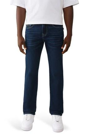 True Religion Geno Flap Pocket Slim Fit Jeans in Dark Oak Wash at Nordstrom Rack, Size 36