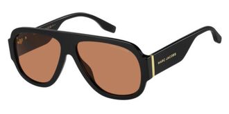 Marc Jacobs MARC 843/S 8LZ/W7 Mens Sunglasses Black Size 59