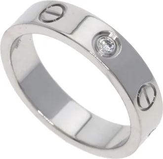 Cartier White Gold (18K) Band Ring (Pre-Owned)