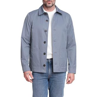 Bagatelle Utility Shirt Jacket in Steel at Nordstrom, Size X-Large