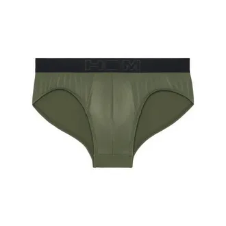 HOM Supersoft Mini Briefs in Khaki Green at Nordstrom, Size Xx-Large