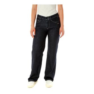 Gang Jeans, Dames, Zwart, W26, Straight Jeans