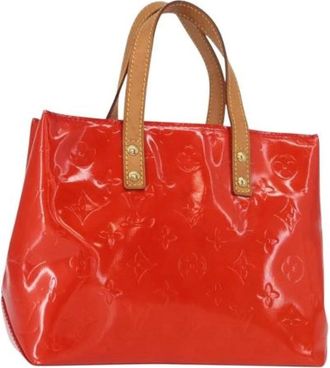 Louis Vuitton Pre-owned Handbags, female, Red, Size: ONE SIZE Pre-owned Vintage Leather Handbag