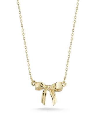 Ember Fine Jewelry 14K Bow Necklace
