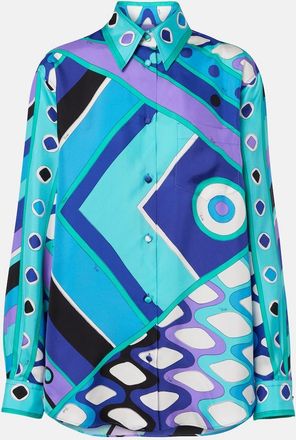 Pucci Vivara silk twill shirt