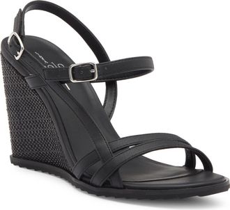 Linea Paolo Esme Wedge Sandal in Black at Nordstrom Rack, Size 11
