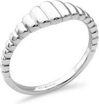 Devata Ribbed Band Ring in Silver at Nordstrom Rack, Size 8